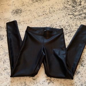 Express ‘leather’ type leggings